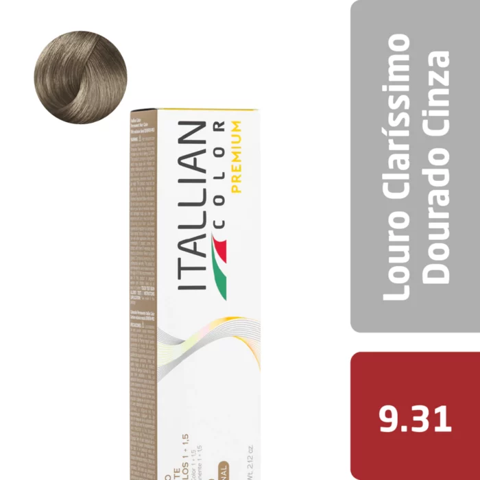 Itallian Color Louro Claríssimo Dourado Cinza 9.31