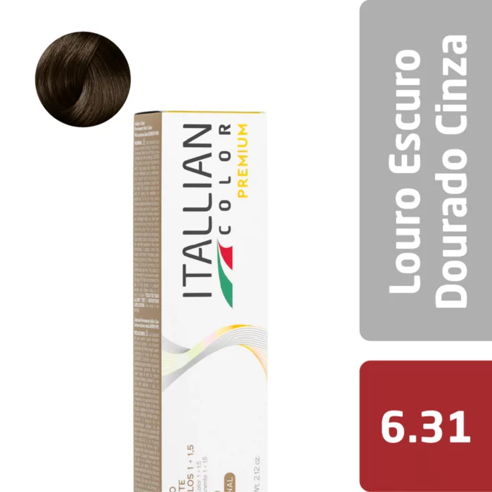 Itallian Color Louro Escuro Dourado Cinza 6.31